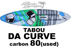 2018 タブー ダ カーブ TABOU DA CURVE CARBON 80L（中古/UBW-377 