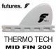 2017 �ե塼���㡼�ե��� FUTURE FINS THERMO TECH MID FIN �ʥ֥������ե��� ��new��