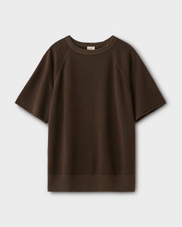 トップス PHIGVEL MIL CREWNECK CARDY VINTAGE BROWN PHIGVEL MIL