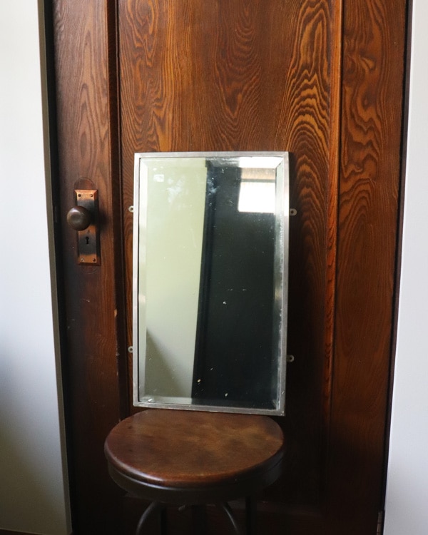 Nickel Plated Beveled Mirror｜ニッケルフレームのビベルドミラー