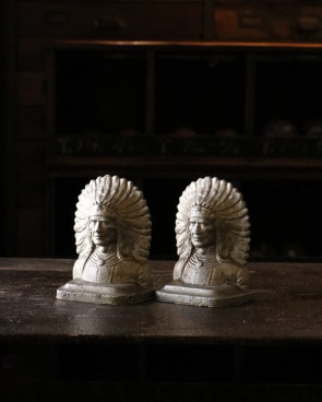 Indian Bookend Pair Båǥ ֥å ڥ B