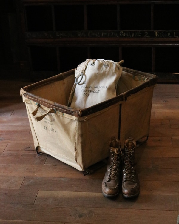 Canvas Carry Basket A|キャンバスキャリーバスケット A