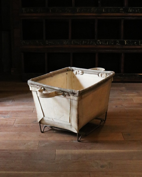 Canvas Carry Basket B|キャンバスキャリーバスケット B