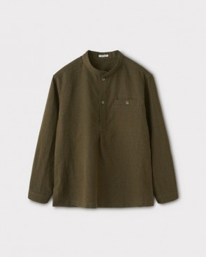 PHIGVEL ե٥PULLOVER SHIRT JACKET ץ륪Сĥ㥱åȡDUST OLIVE