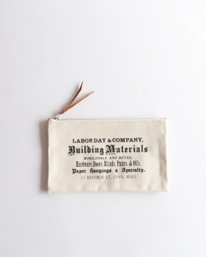 LABOR DAY �졼�С��ǥ��� FLAT TOOL POUCH �ե�åȥġ���ݡ��� ��NATURAL��