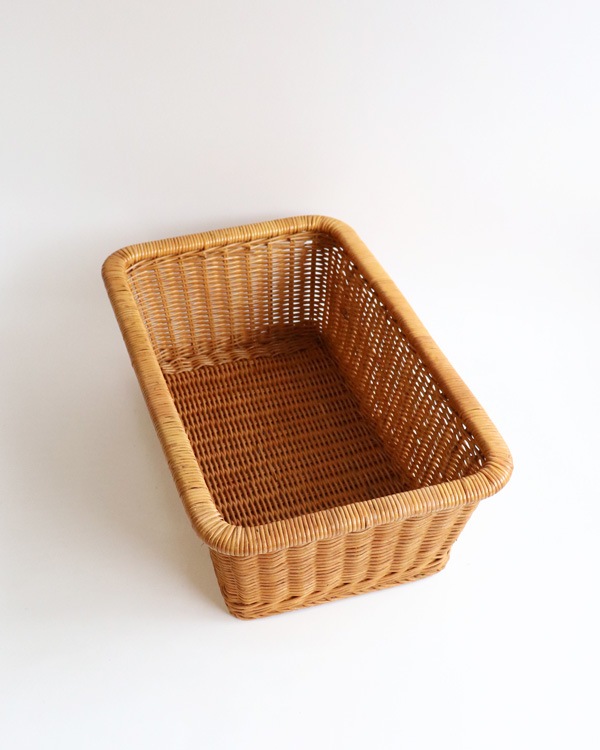 Rattan Clothes Basket JP-016｜ラタン 脱衣かご JP-016