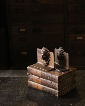 Indian Bookend Pair Small A｜インディアン ブックエンド ペア
