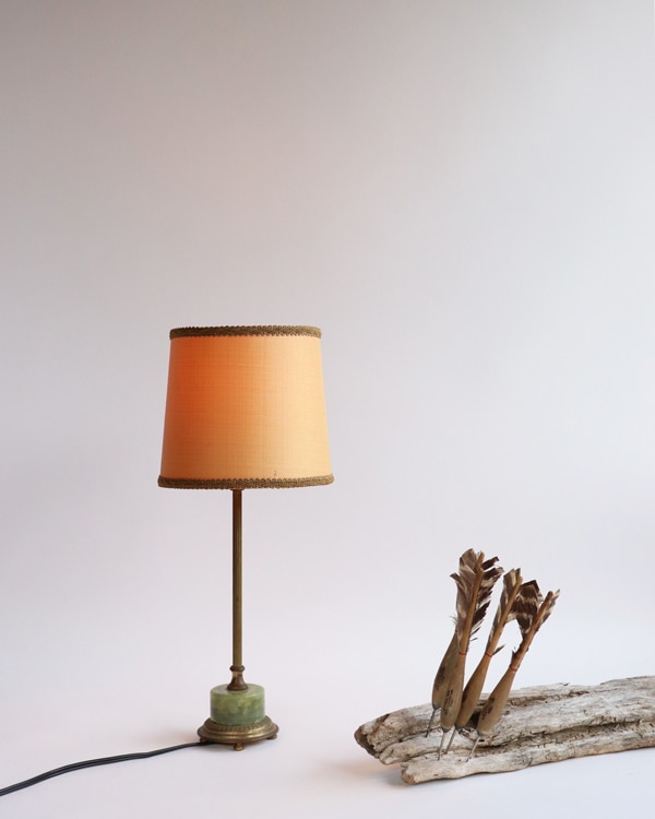 Jade Base Table Lamp B｜ジェイドベースのテーブルランプ B
