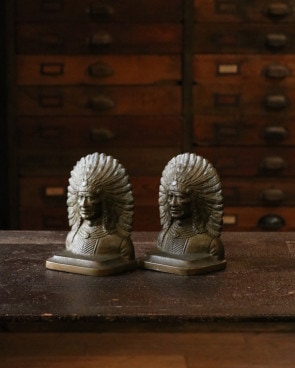 Indian Bookend Pair Aåǥ ֥å ڥ A