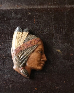 Indian Head Ornament｜インディアンの置物