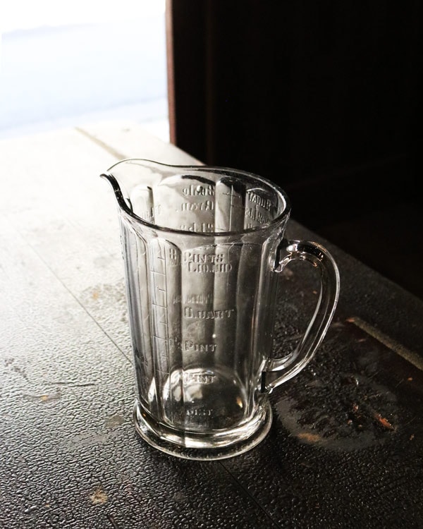3PINTS Glass Measure B|3PINTS ガラスメジャージャグ B