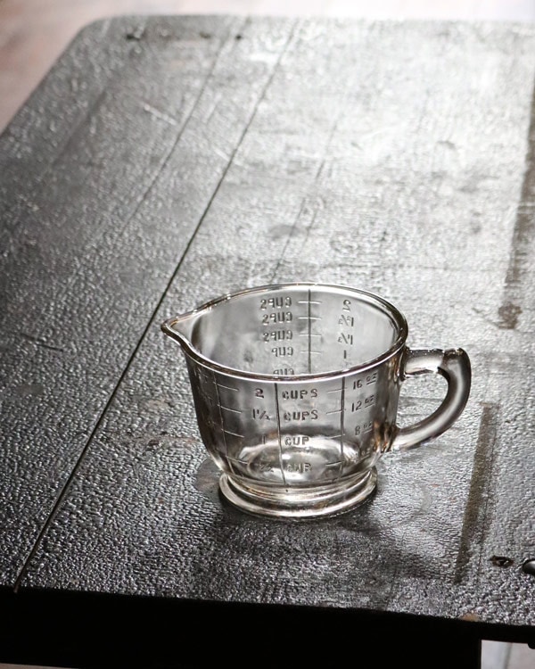 Glass Measuring Cup A|ガラスのメジャリングカップ A