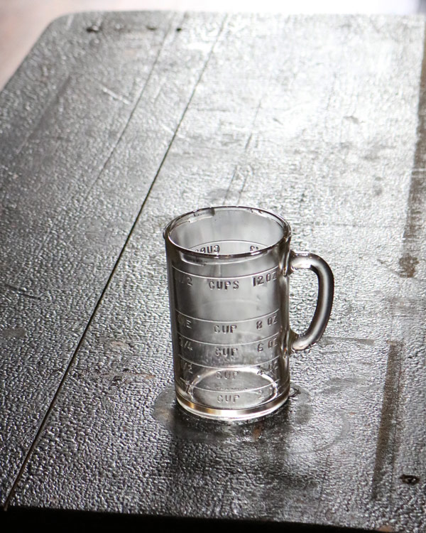 Glass Measuring Cup B|ガラスのメジャリングカップ B