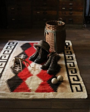 ナバホ ラグ ヴィンテージ Navajo Rug B｜ナバホラグ B