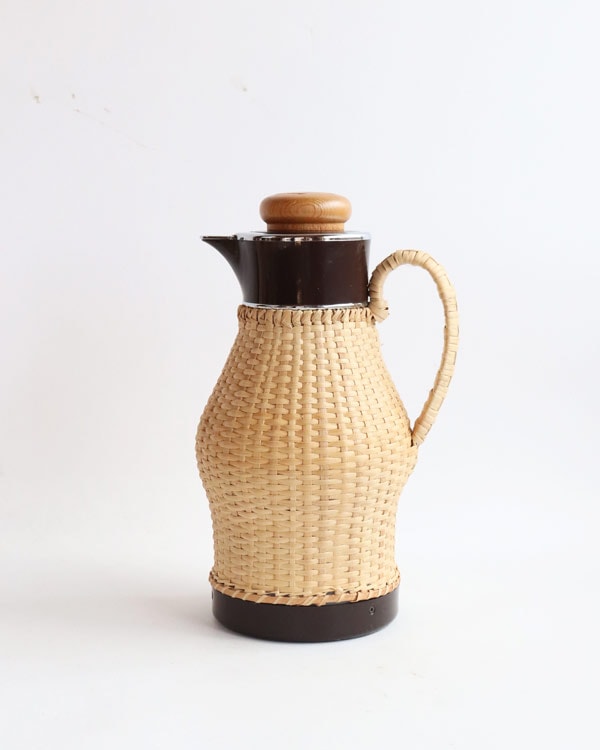 Rattan Thermos Pot T-043 | 籐製 卓上ポット T-043
