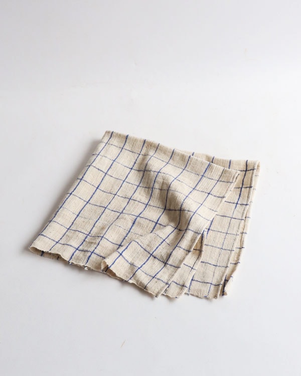Khadi Check Cloth｜カディ チェッククロス