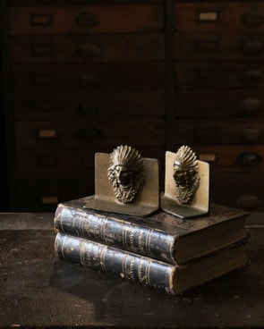 Indian Bookend Pair Small Aåǥ ֥å ڥ ⡼ A