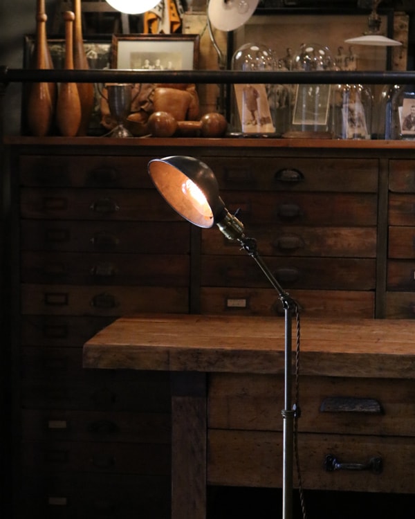 Brass Floor Lamp｜真鍮製のフロアランプ