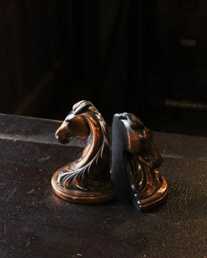 Horse Bookend set���ϥ�����դΥ֥å������