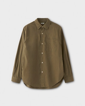 PHIGVEL ե٥REGULAR COLLAR DRESS SHIRT 쥮顼顼ɥ쥹ġOLIVE