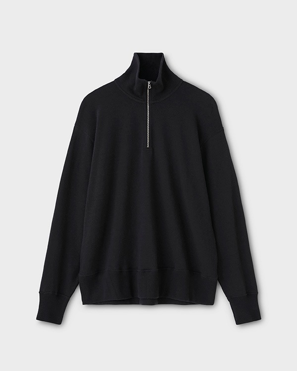phigvelハーフジップ PHIGVEL フィグベル｜C/W HALF ZIP SPORTING TOP コットンウール