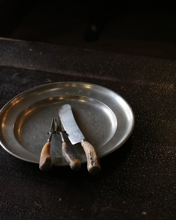 Pewter Plate C|ピュータープレート C