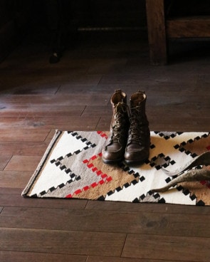 ナバホラグ Navajo Rug navajo rug アンティーク 1920's navajo rug – BROWN. | 京都 二条新町の生活雑貨店