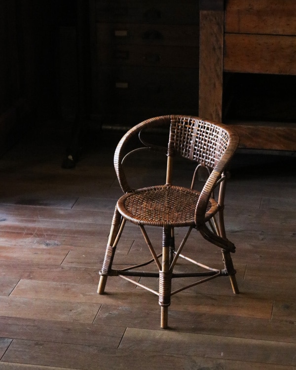 Rattan Child Chair A|ラタン チャイルドチェア A