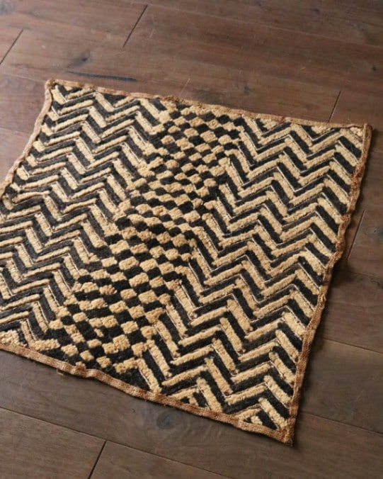 African Textile Kuba Fabric Long｜アフリカンテキスタイル クバ布