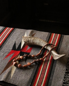 Vintage Wood Beads Necklace Aåӥơåɥӡͥå쥹 A