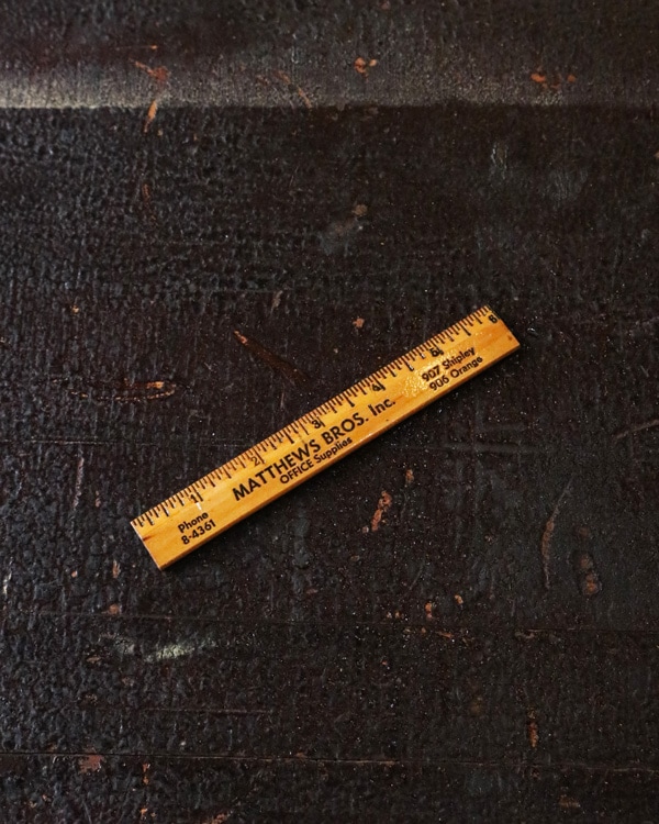 Advertising Ruler Small A｜物差し A