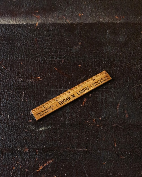 Advertising Ruler Small D｜物差し D