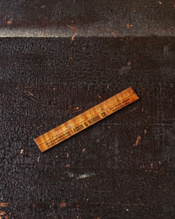 Advertising Ruler Small F｜物差し F