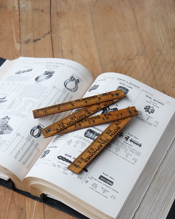 Advertising Folding Ruler｜折りたたみ物差し