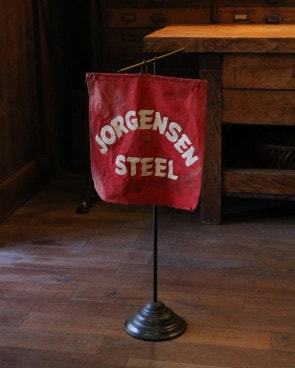 "JORGENSEN STEEL" Truck Flag��"JORGENSEN STEEL"  �ȥ�å��ե�å�