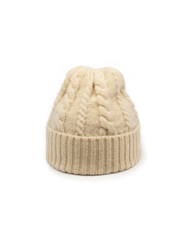 THE H.W.DOG & Co. ザ エイチダブリュー ドッグアンドコー|FISHERMAN KNITCAP フィッシャーマン ニットキャップ【WHITE】