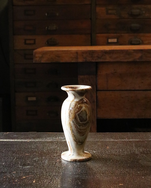 やっこM♦大理石　マーブル柄   フラワーベース   花器  花瓶 Marble Vase M｜大理石の花器 M