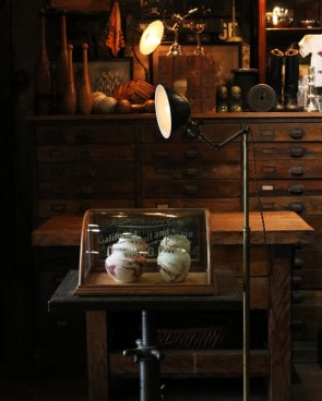 Early Brass Floor Lamp�ÿ�����ե���������