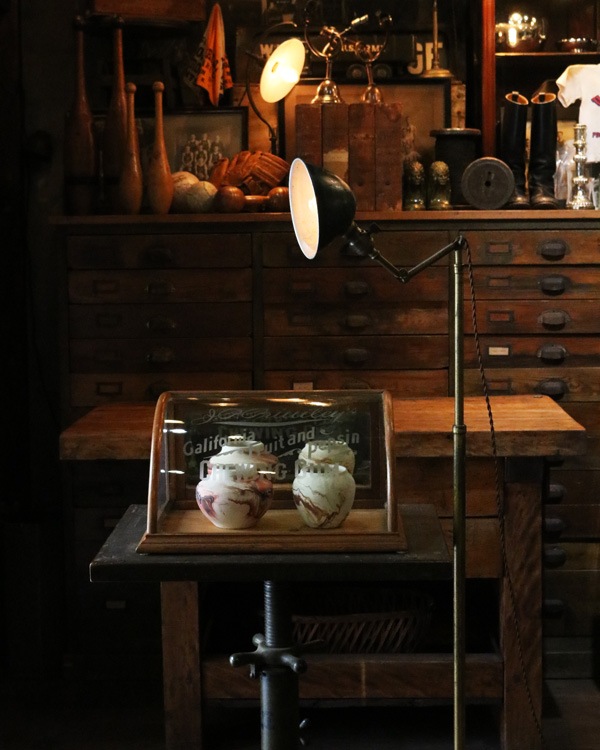 Early Brass Floor Lamp｜真鍮製フロアーランプ