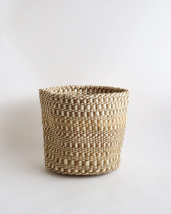 Sisal Cylinder Basket L-01｜サイザル シリンダーバスケット L-01