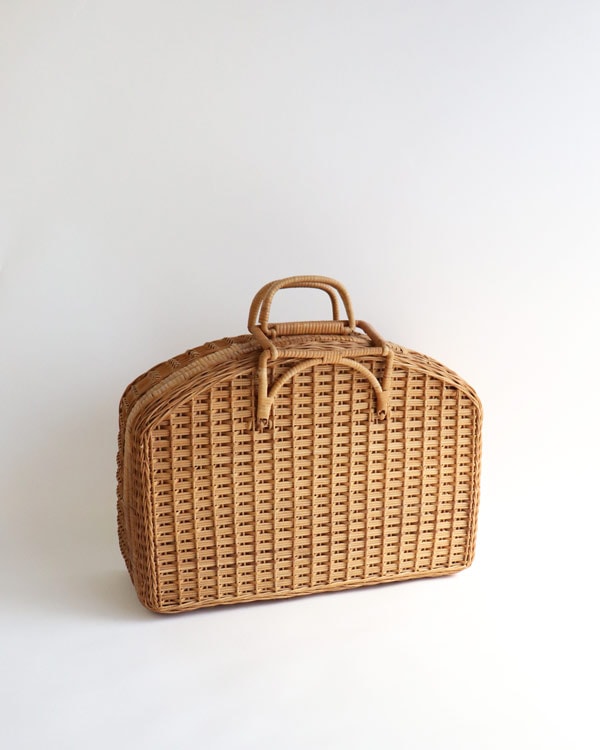 Rattan Picnic Basket Trunk JPB-003 | ラタンピクニックバスケット トランク型 JPB-003