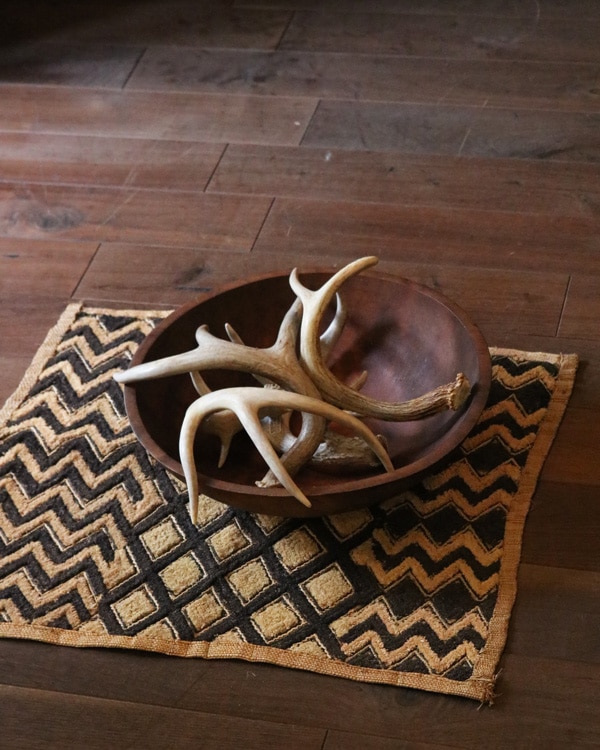 African Textile Kuba Fabric KF-05｜アフリカンテキスタイル クバ布