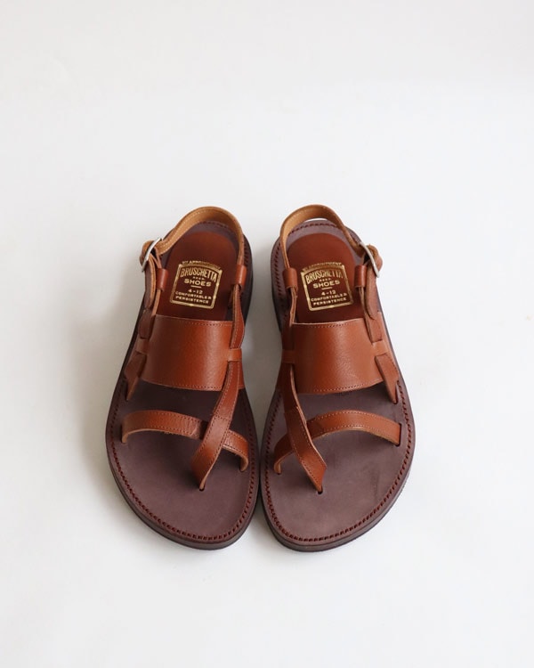 BRUSCHETTA SHOES ブルスケッタ シューズ｜MALHEUR マルール【BROWN】