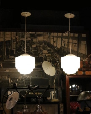 Art Deco Lamp / set of 2��2�ĥ��åȤΥ�����ǥ�����