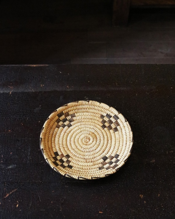 Native American Horsehair Basket Tray｜ネイティブアメリカン 馬毛のバスケットトレー