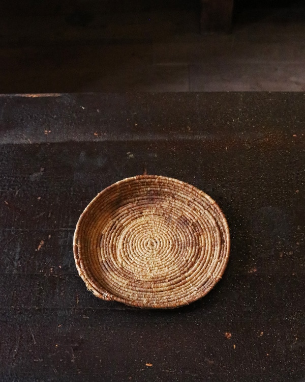 Native Indian Basket Tray｜ネイティブインディアン バスケットトレー