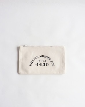 LABOR DAY 졼Сǥ STENCILED FLAT TOOL POUCH ƥ󥷥 եåȥġݡ C