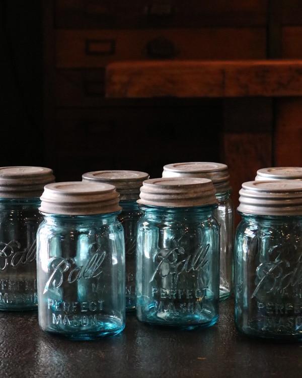 "Ball" Mason Jar Blue|"Ball" メイソンジャー ブルー