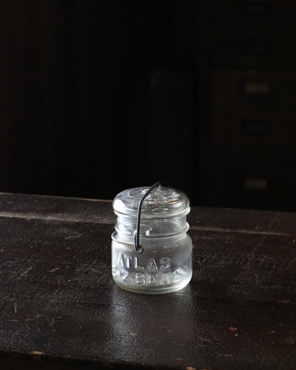 "ATLAS" Glass Jar GJ-001|"ATLAS" ガラスジャー GJ-001