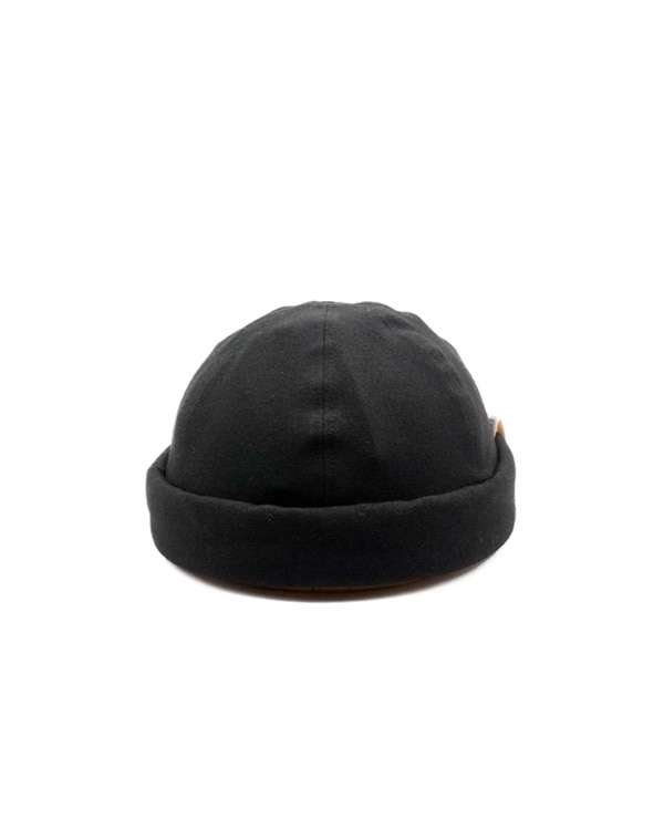 H.W. Dog & Co. 黒キャップ　フィッシャーロールキャップ THE H.W.DOG & Co. ザ エイチダブリュー ドッグアンドコー｜TWILL ROLL